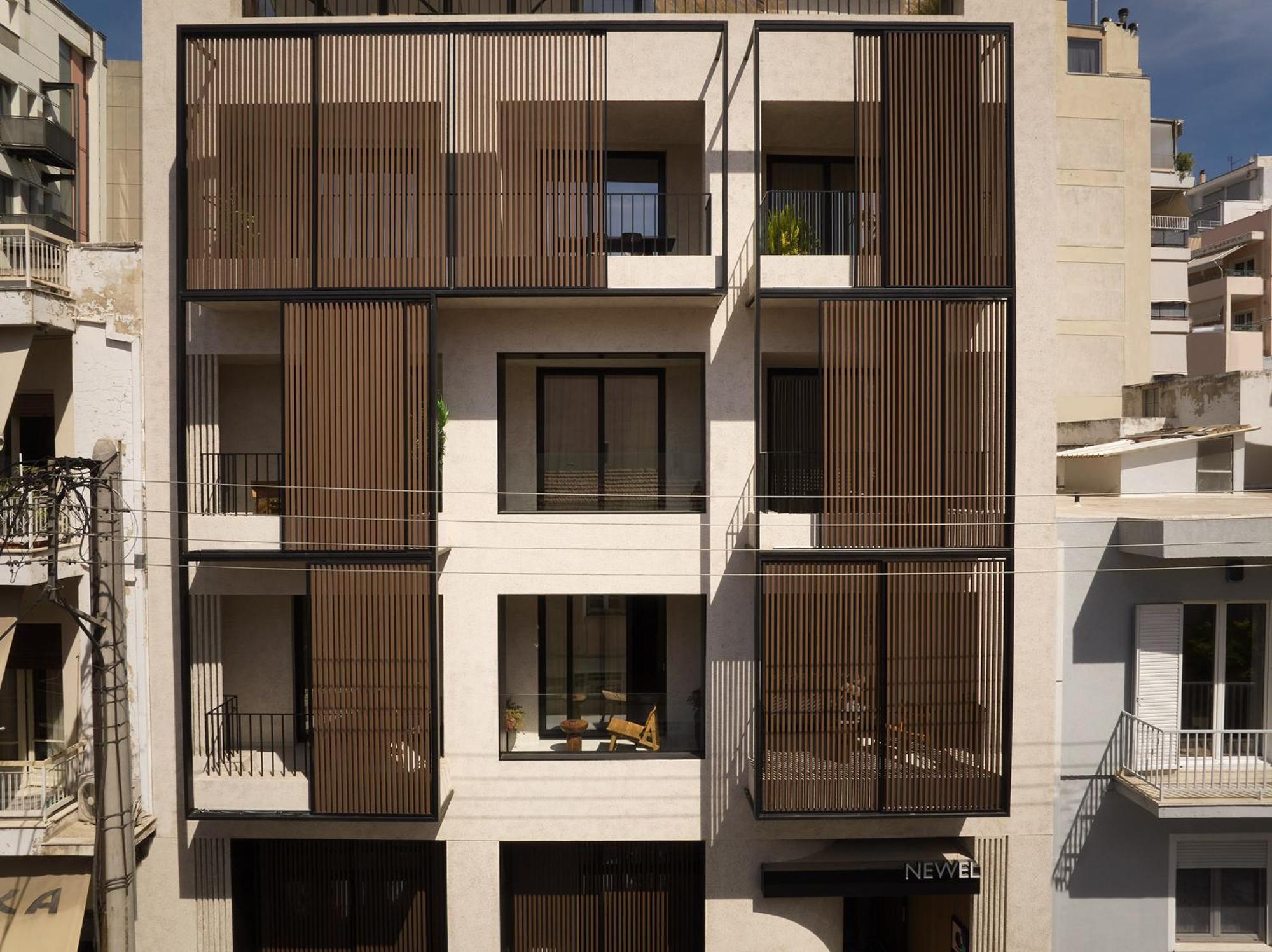 Hotel The Newel Psychiko Athen Exterior foto Residential building in Athens